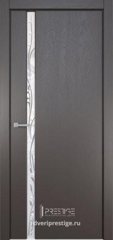 Prestige Межкомнатная дверь Стиль 1 с худ.рис. со стразами ДО, арт. 12162
