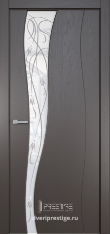 Prestige Межкомнатная дверь Стиль 4 с худ.рис. со стразами ДО, арт. 12166