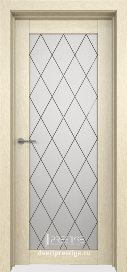 Prestige Межкомнатная дверь L 2 Ромб ДО, арт. 11842 - фото №1