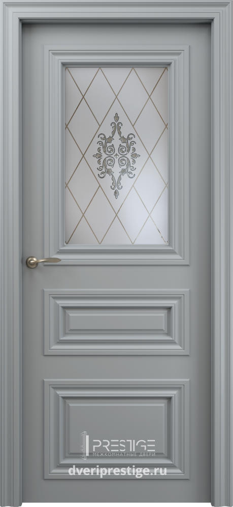 Prestige Межкомнатная дверь Montreal 3 ДО Санторини, арт. 19328 - фото №1