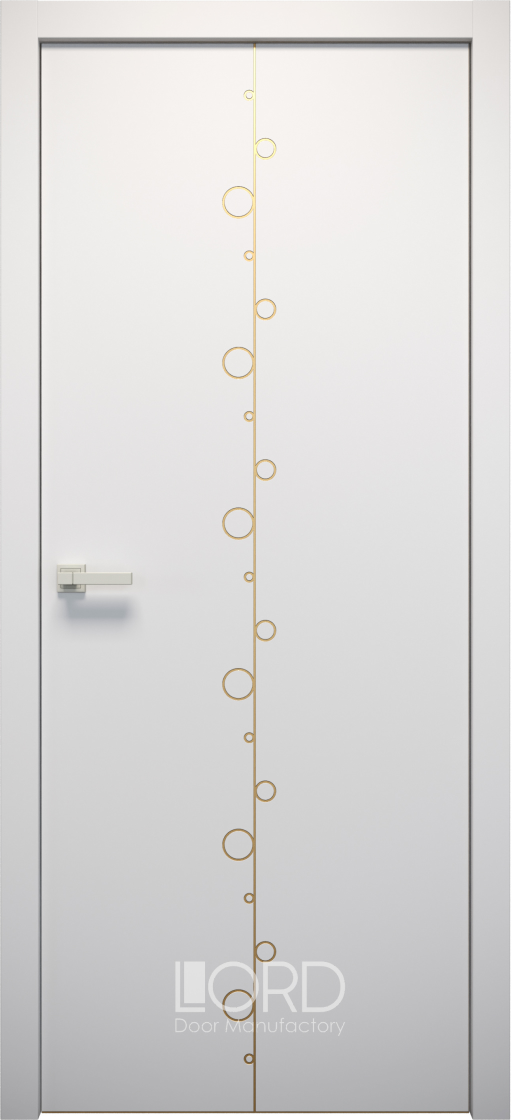 Лорд Межкомнатная дверь L-Spazio 3 ДГ Патина Золото, арт. 22545 - фото №1