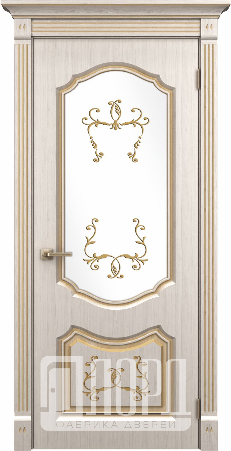 Лорд Межкомнатная дверь Версаль ДО Патина золото, арт. 23352 - фото №1